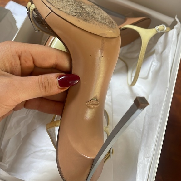 CASADEI PANTENT LEATHER WITH CRYSTAL EMBELLISHMENT STONE - Picture 7 of 7